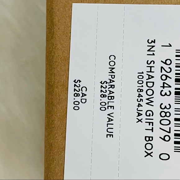 NWT Coach Boxed 3 in 1 Wallet Gift Set in Signature Canvas Black - Picture 7 of 9